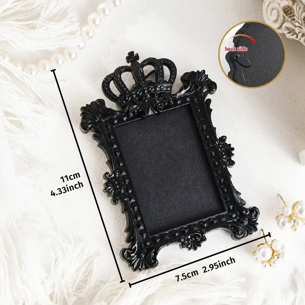 Hanging Mini Resin Vintage Photo Frames | Glass-Free Wall Display Mini Photo Frames Nixie A67
