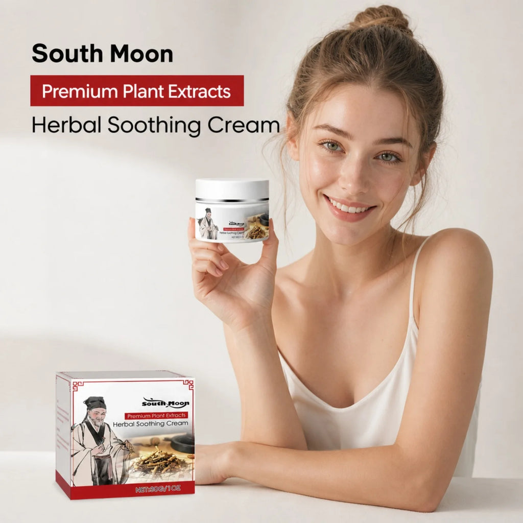 South Moon Herbal Soothing Cream – Allantoin Body Care 30g Herbal Body Cream Nixie