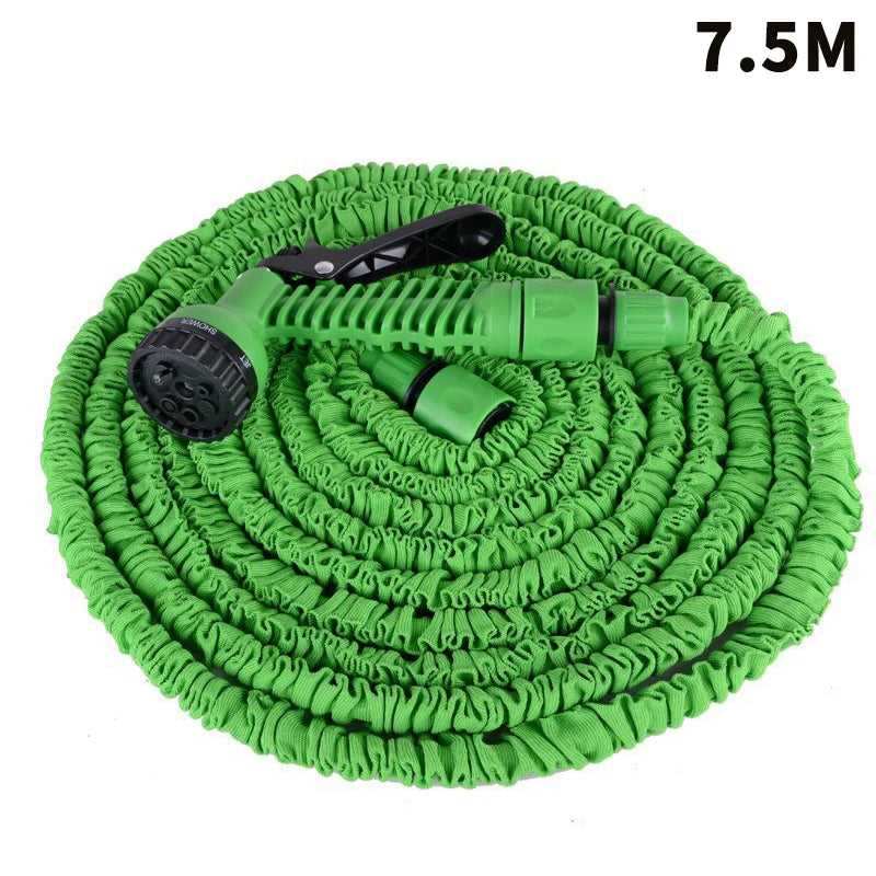 Expandable Magic Garden Hose 25–75FT | 7-Mode Spray Nozzle Expandable Garden Hose Nixie A1
