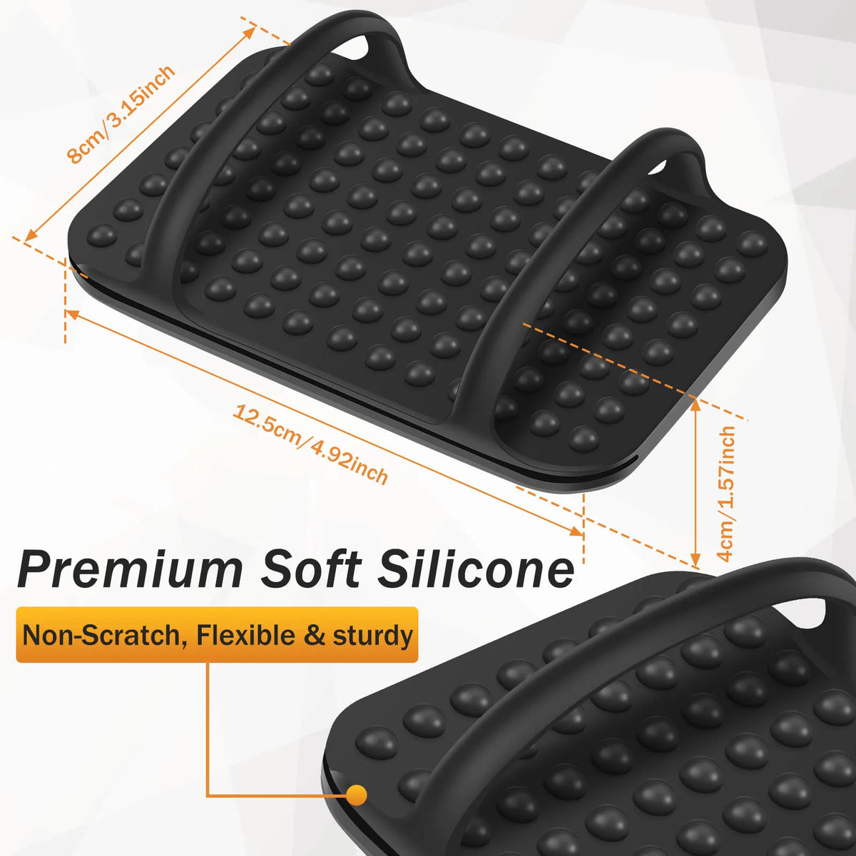 Silicone Laptop Charger Holder Under Desk Power Adapter Mount Charger Holder Mount Nixie