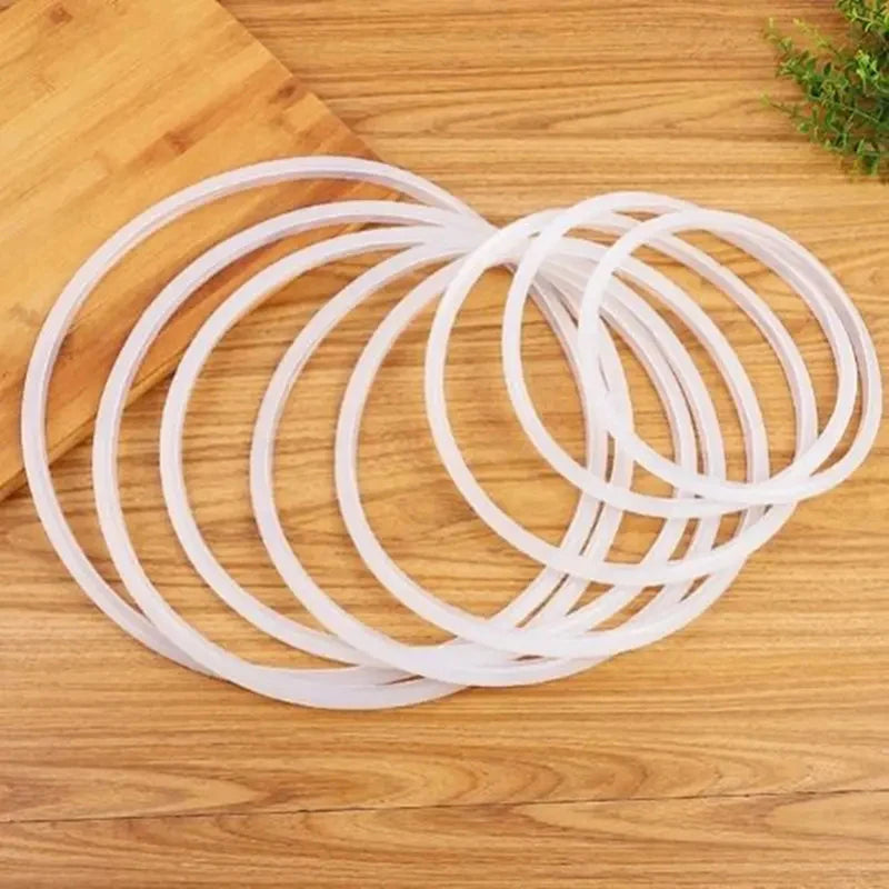 Pressure Cooker Silicone Sealing Ring 18–32cm Universal O-Ring Cookware Replacement Part Nixie