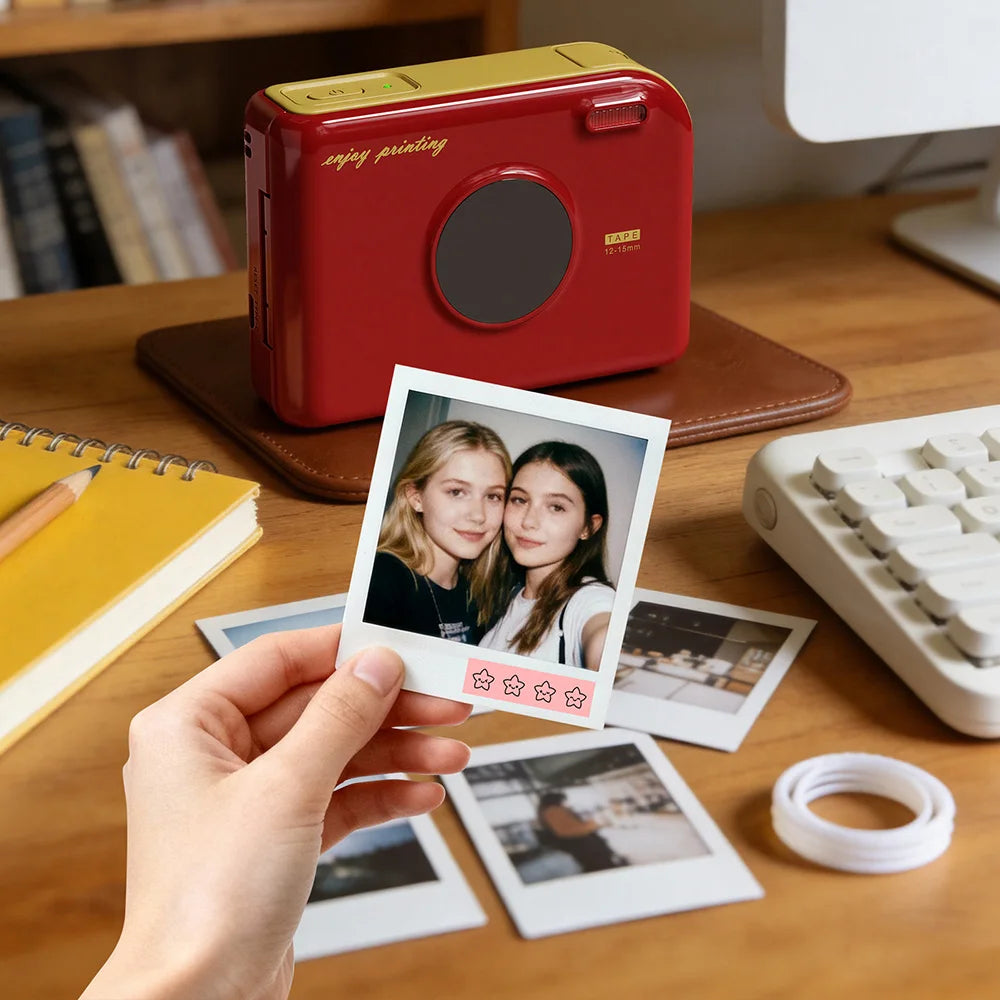 Phomemo A30 Bluetooth Label Maker – Inkless 12mm Portable Printer