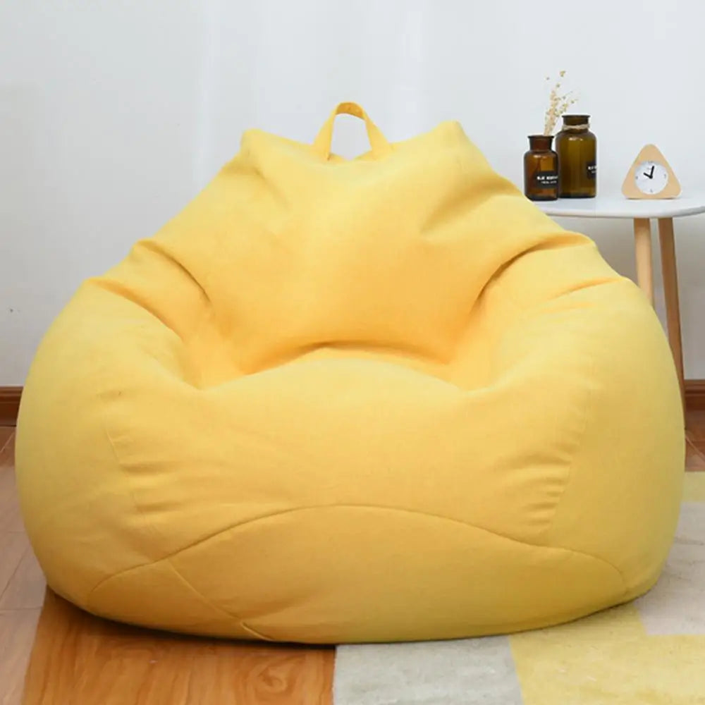 Large Bean Bag Chair Cover – Soft Lazy Lounger Sofa Cover Bean Bag Chair Cover Nixie