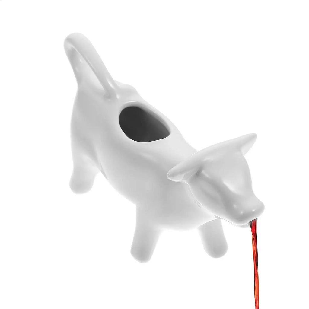 Cow Ceramic Creamer Jug – Milk, Syrup & Sauce Pourer Ceramic Creamer Pitcher Nixie