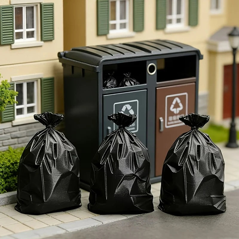 3pcs Miniature Trash Bag Models – Dollhouse Collectibles Miniature Collectibles Nixie