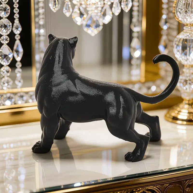 3D Printed Panther Statue – Desktop, Home & Car Decor