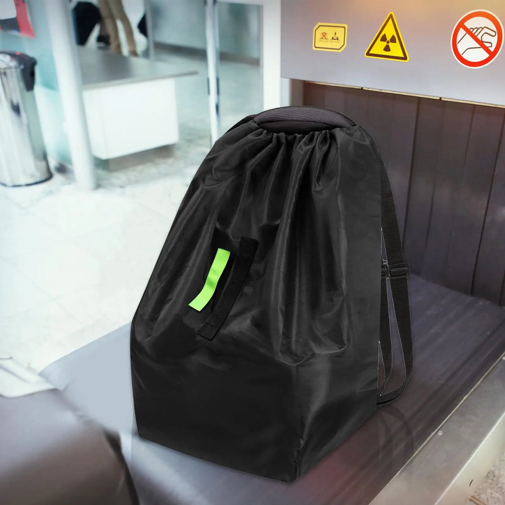 Car Seat Travel Bag – Foldable, Heavy Duty with Reflective Strip Car Seat Travel Bag Nixie