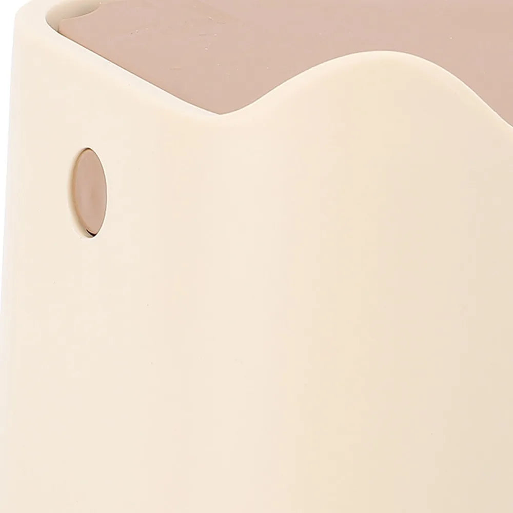 Enclosed Cat Litter Trash Can with Press Lid | Odor Control