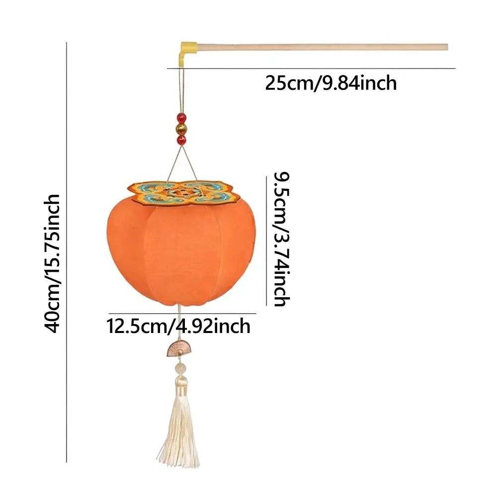 Persimmon RUYI Chinese New Year Lantern Kit with Light Festive Lantern Kit Nixie