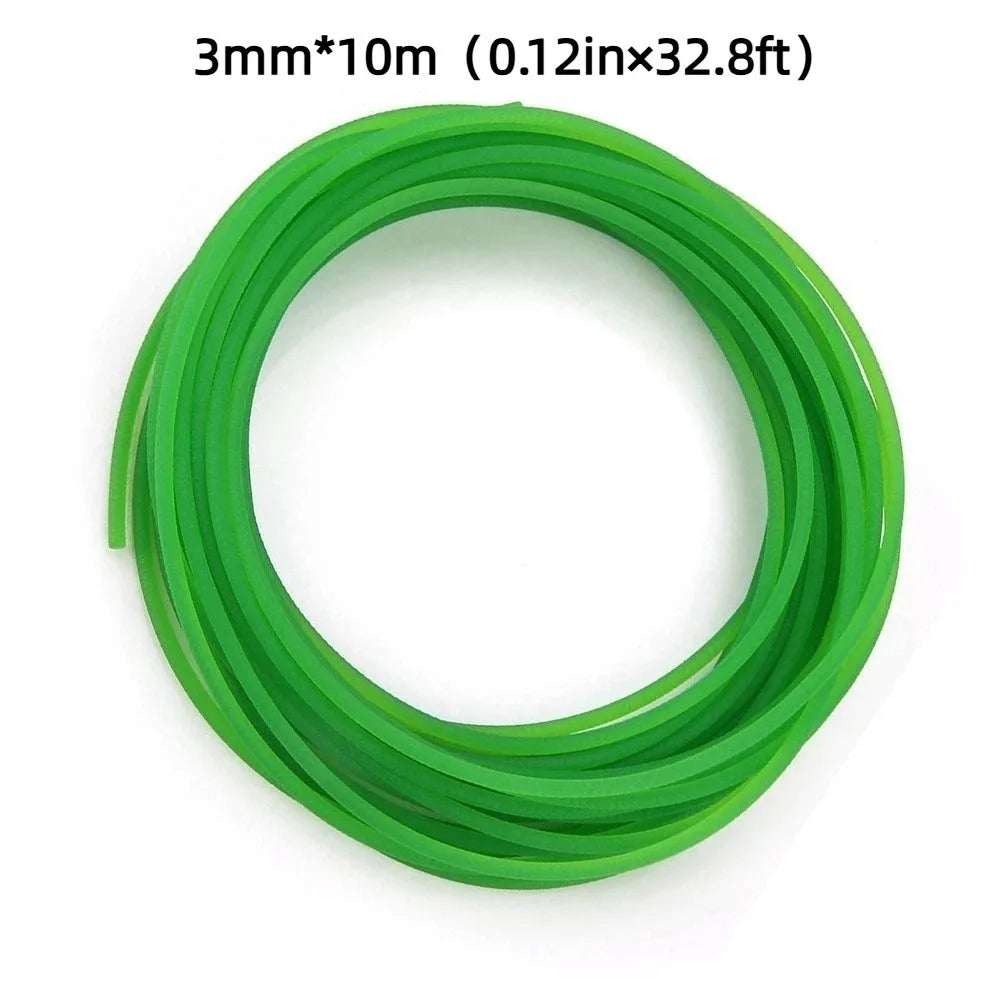 PU Round Drive Belt 4mm 10m – Green Polyurethane Belting Round Drive Belt Nixie
