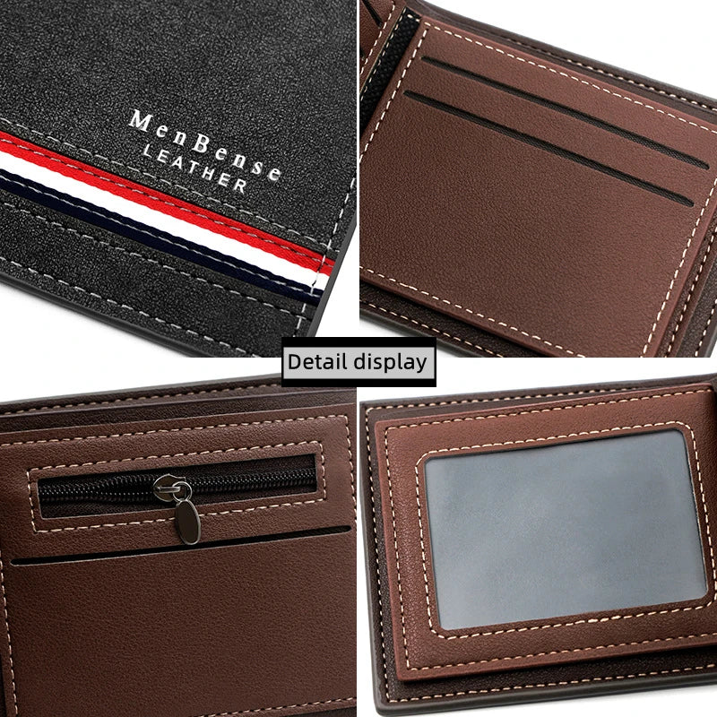 Classic Silkscreen Clutch Wallet – Unisex PU Leather Zipper Clutch Wallet Nixie