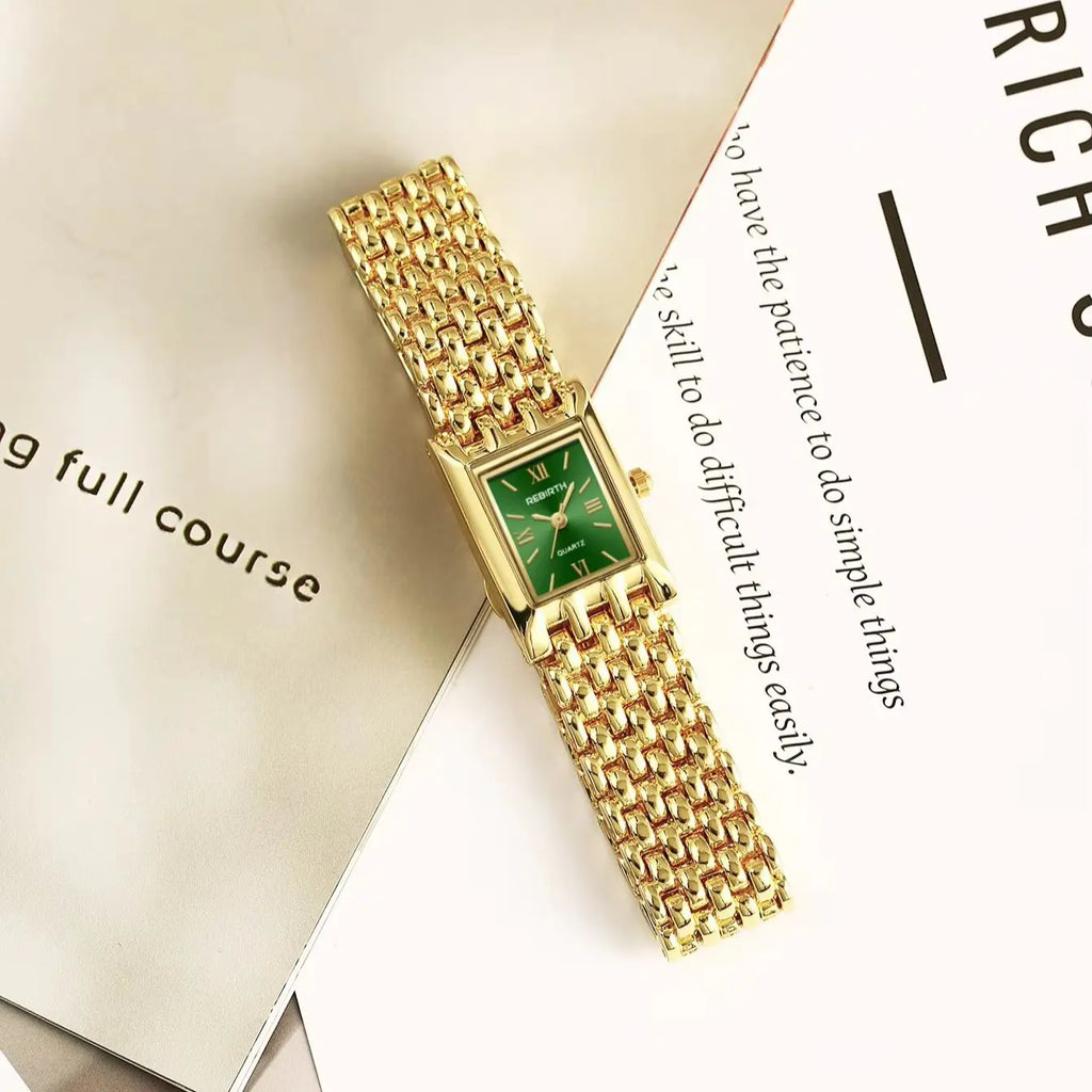 REBIRTH Women's Quartz Watch – Minimalist Light Luxury Style Women's Fashion Watch Nixie