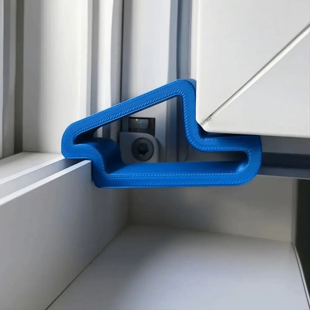 Plastic Door & Window Track Stopper Wedge Lock – 3 Colors