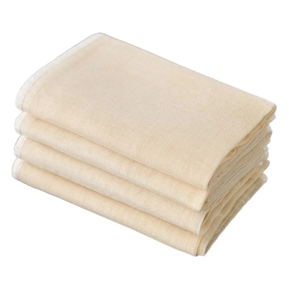 Reusable Organic Cotton Cheesecloth Strainer – Grade 90, 2 Sizes Gauze Filter Cloth Nixie
