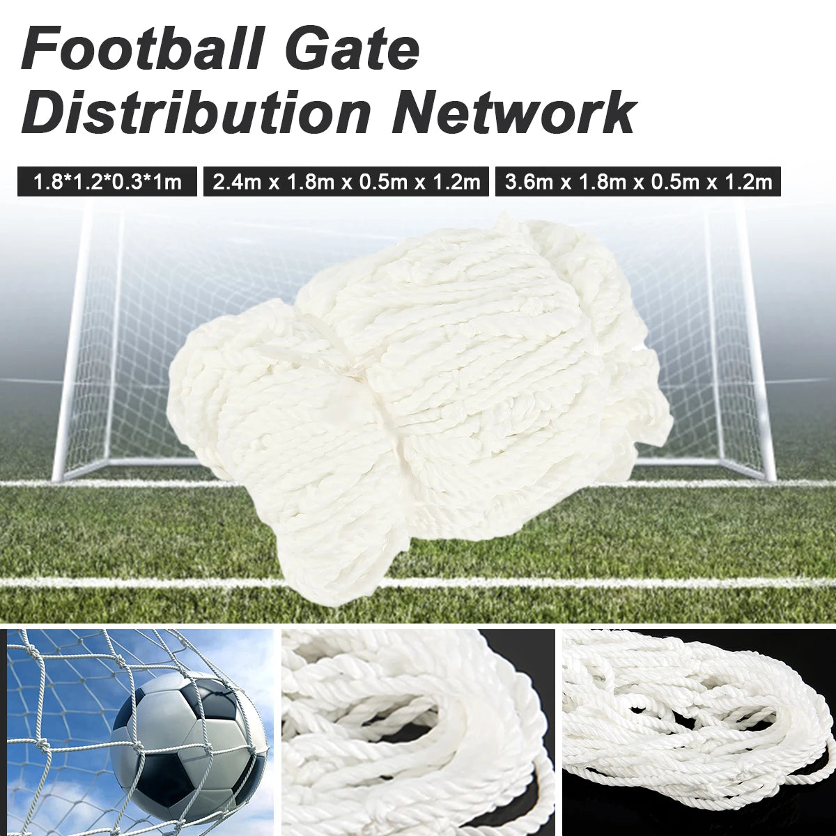 Soccer Goal Net – Outdoor Football Training Net | 3 Sizes