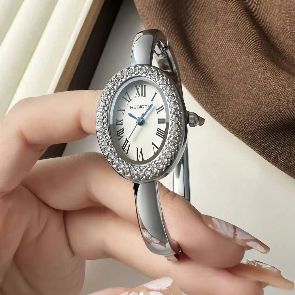 REBIRTH Women's Roman Numeral Bracelet Quartz Watch
