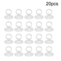 20PCS Silicone Aquarium Suction Cups – Fish Tank Tube Holder Aquarium Tube Holder Nixie 16mm