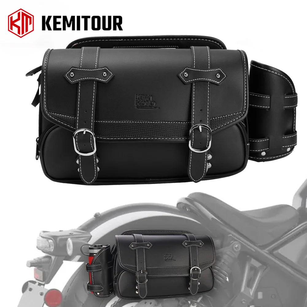 KEMITOUR 9L Waterproof Motorcycle Saddlebags – Universal Fit Motorcycle Saddlebags Nixie