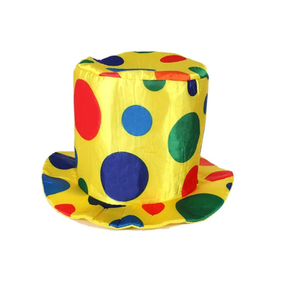Funny Bow Tie Dot Clown Hat – Cosplay & Costume Party Prop Costume Hat Prop Nixie 08