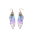 Butterfly Wing Drop Earrings – Crystal Bridal Dangle Earrings