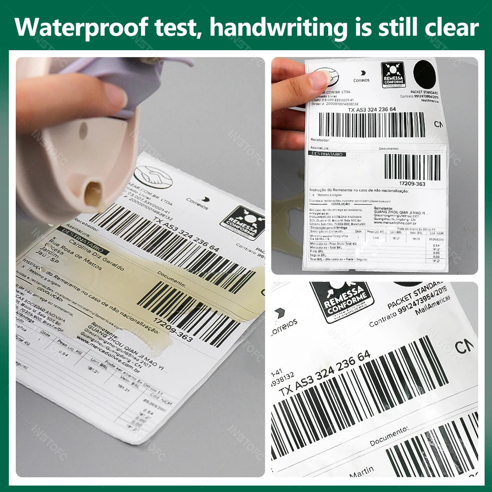 Marklife 4x6 Thermal Shipping Labels 500/Roll – Waterproof Thermal Shipping Labels Nixie