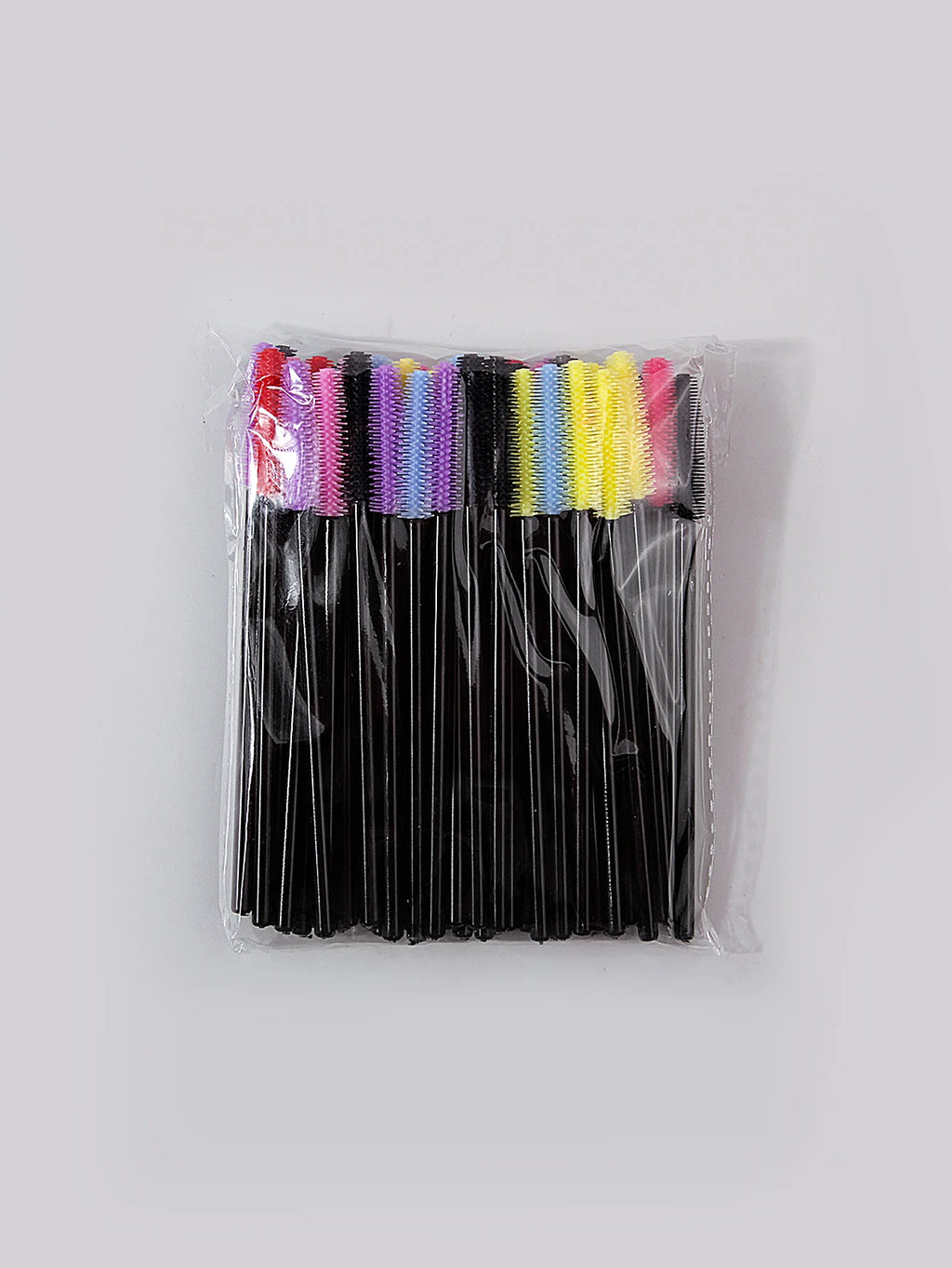 50PCS Silicone Mascara Brush Set – Eyelash Comb & Eyebrow Wand Mascara Brush Set Nixie