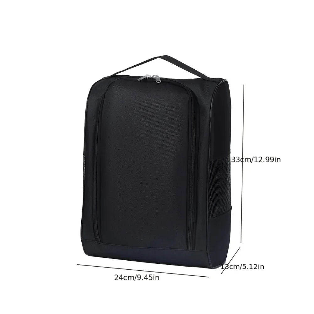 Golf Shoe Bag Oxford Cloth Breathable Dustproof Carrier Golf Shoe Bag Nixie