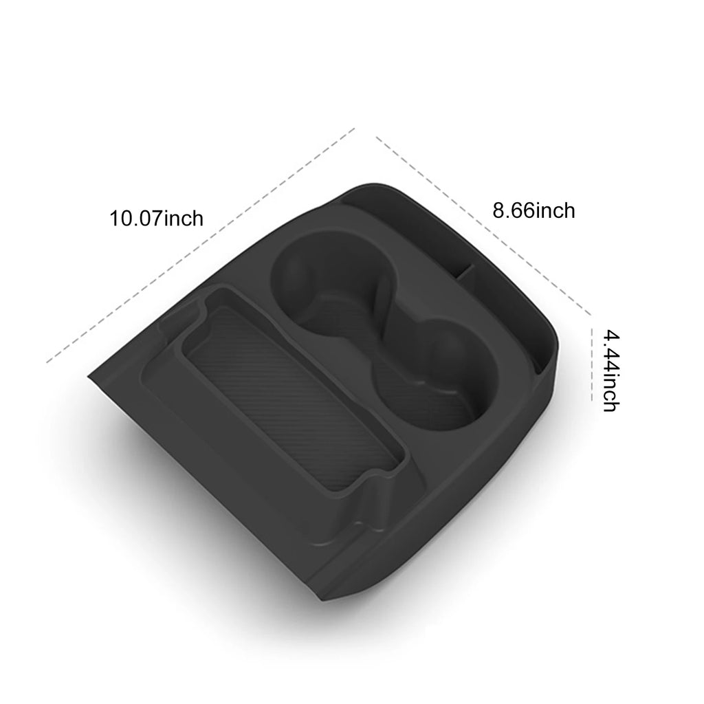 Tesla Model Y 2025 Silicone Cup Holder Console Storage Kit Console Cup Holder Nixie