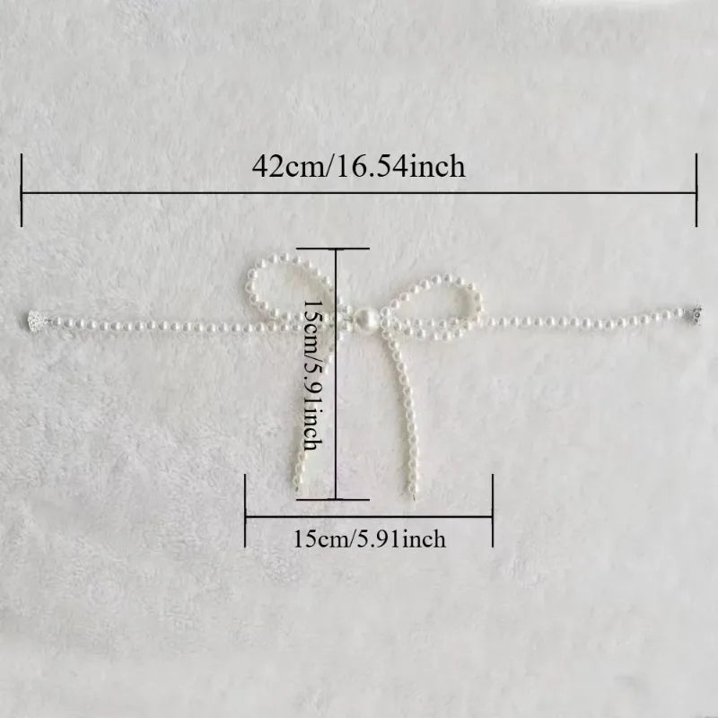 2pcs Magnetic Pearl Bowknot Curtain Tiebacks | Decorative Holdbacks Curtain Tiebacks Nixie