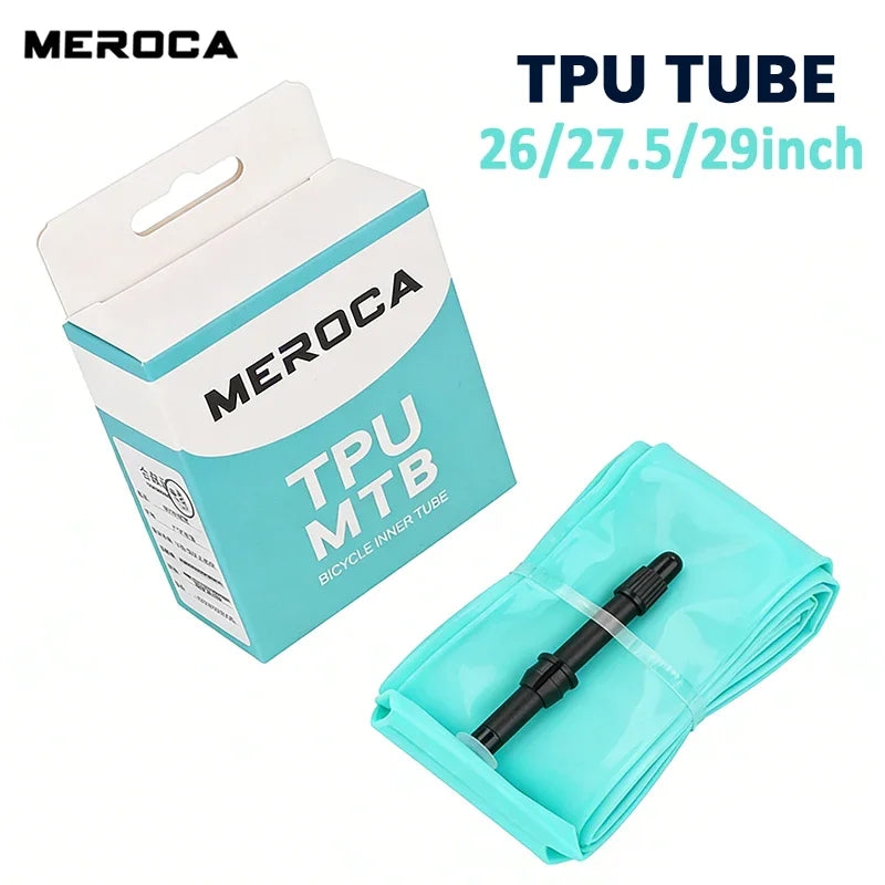 MEROCA TPU MTB Inner Tube 26/27.5/29" Ultralight Presta Valve Bike Inner Tube Nixie