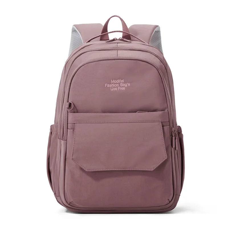 Minimalist Large Capacity Nylon Backpack – Multi-Compartment Minimalist Backpack Nixie