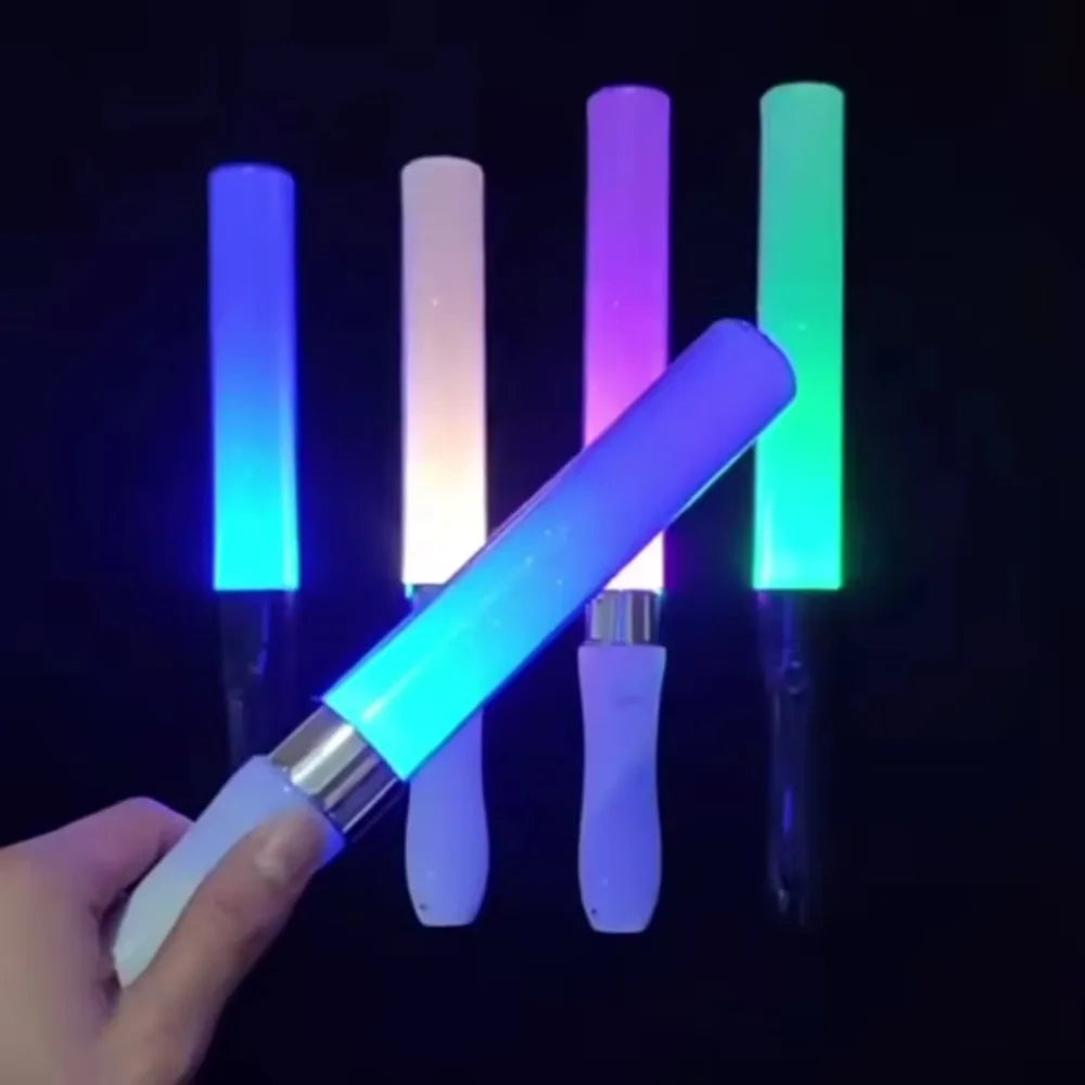 7 Color LED Glow Stick – Waterproof Concert Light Stick LED Glow Stick Nixie