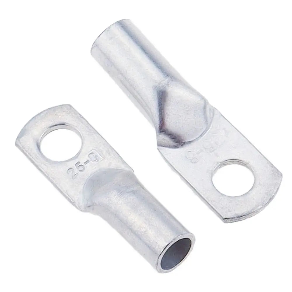 5Pcs JG Tinned Copper Ring Crimp Terminal Lugs 14-2AWG M6-M12 Ring Crimp Terminal Nixie