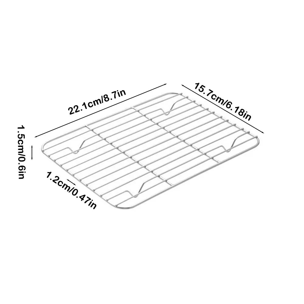 Stainless Steel Cooling & BBQ Grilling Rack – Wire Mesh Shelf