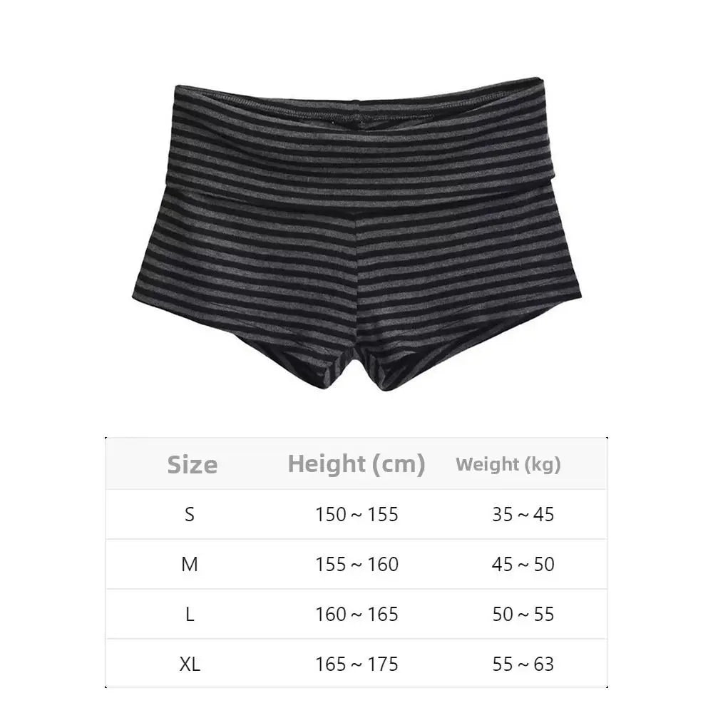 Women's Striped Elastic Waist Casual Summer Shorts Women's Casual Shorts Nixie