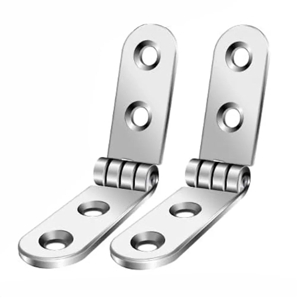 4pcs 180° Foldable Flat Hinges for Cabinet Doors & Furniture Furniture Hinges Nixie