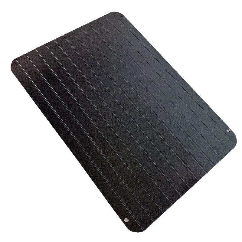 Fast Aluminum Defrost Tray – Non-Stick Meat Thawing Plate Defrost Thawing Tray Nixie M