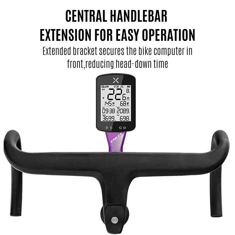 Aluminum Alloy Bike Computer Handlebar Mount – Garmin & Bryton Bike Computer Mount Nixie