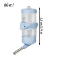 Hamster Water Bottle – Leak-Proof Dual-Ball Cage Dispenser Small Animal Water Bottle Nixie Blue