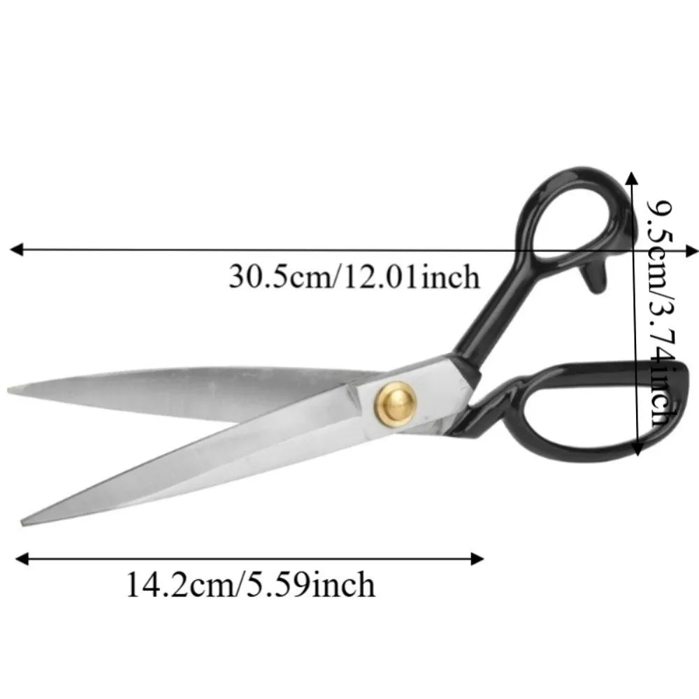 Heavy Duty Tailor Scissors 11 & 12 Inch Fabric Cutting Shears Fabric Cutting Shears Nixie