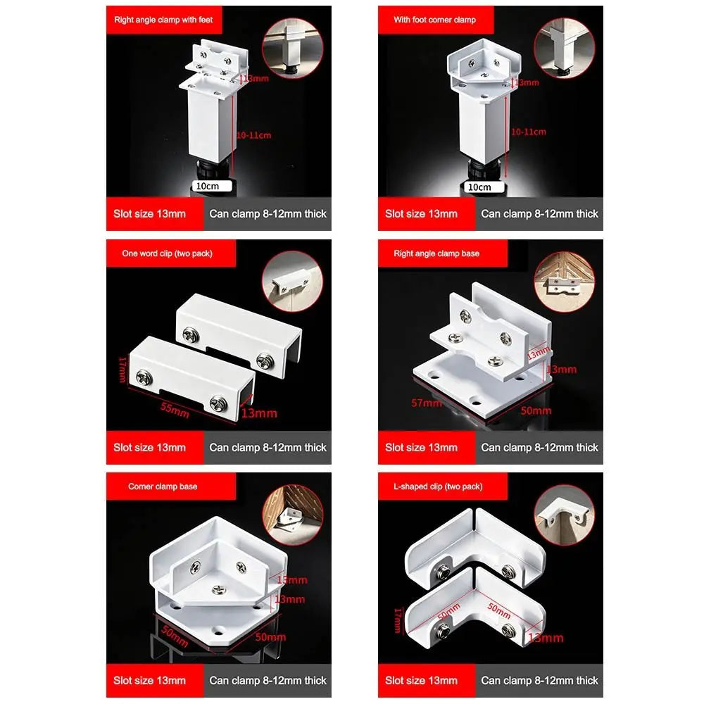 Aluminum Alloy Adjustable Support Leg Bracket – Glass & Tile Support Leg Bracket Nixie