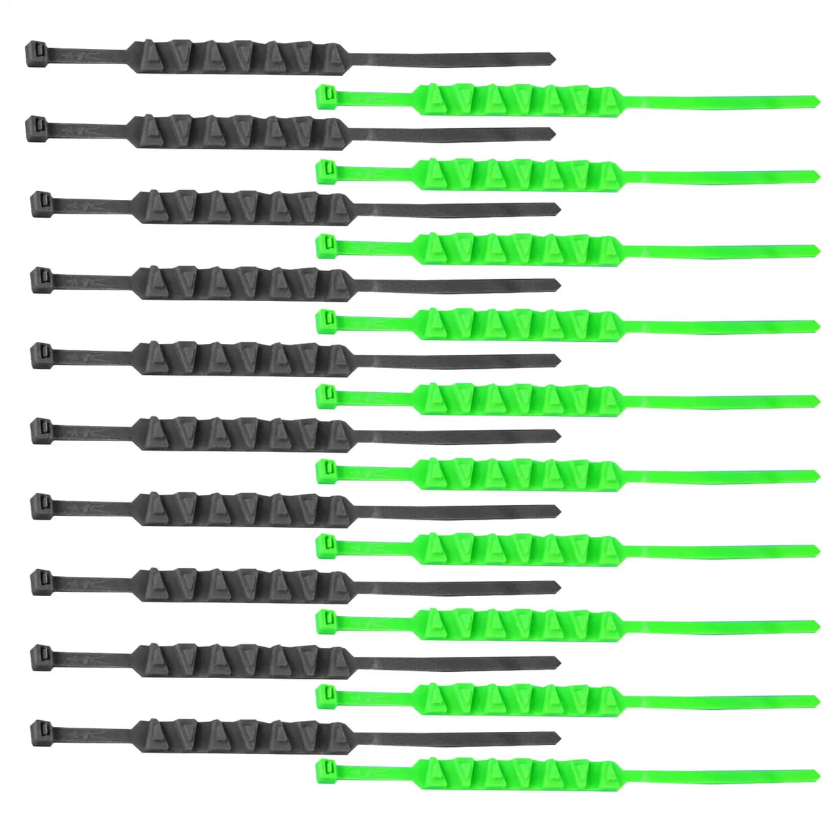 10-Pack Motorcycle Anti-Slip Snow Tire Straps – Reusable Motorcycle Snow Chains Nixie
