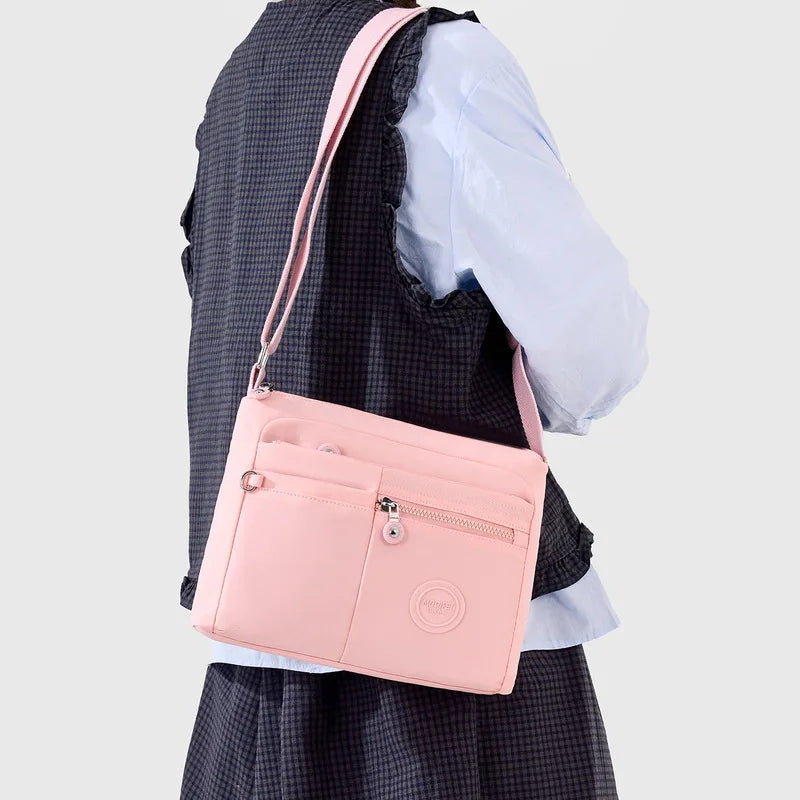 Nixie Large-Capacity Water-Resistant Nylon Crossbody Bag Crossbody Bag Nixie