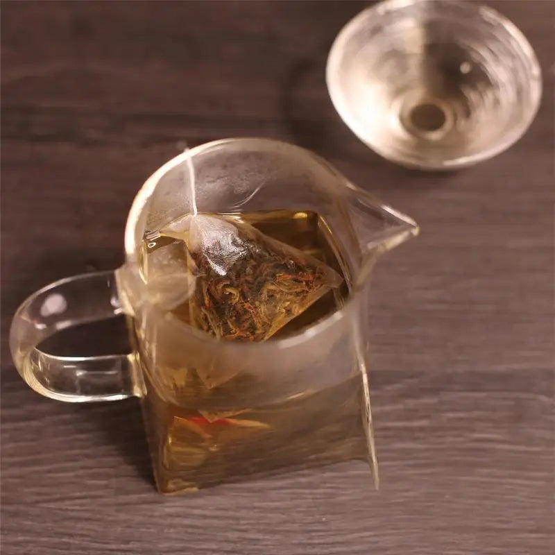 100Pcs Biodegradable Corn Fiber Empty Tea Bags with String Empty Tea Bags Nixie