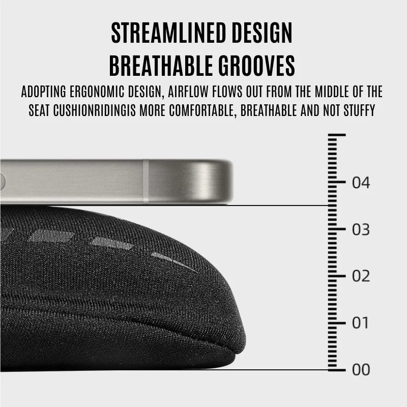 Silicone Gel Bike Seat Cover – Padded Anti-Slip Cushion Bike Seat Cover Nixie
