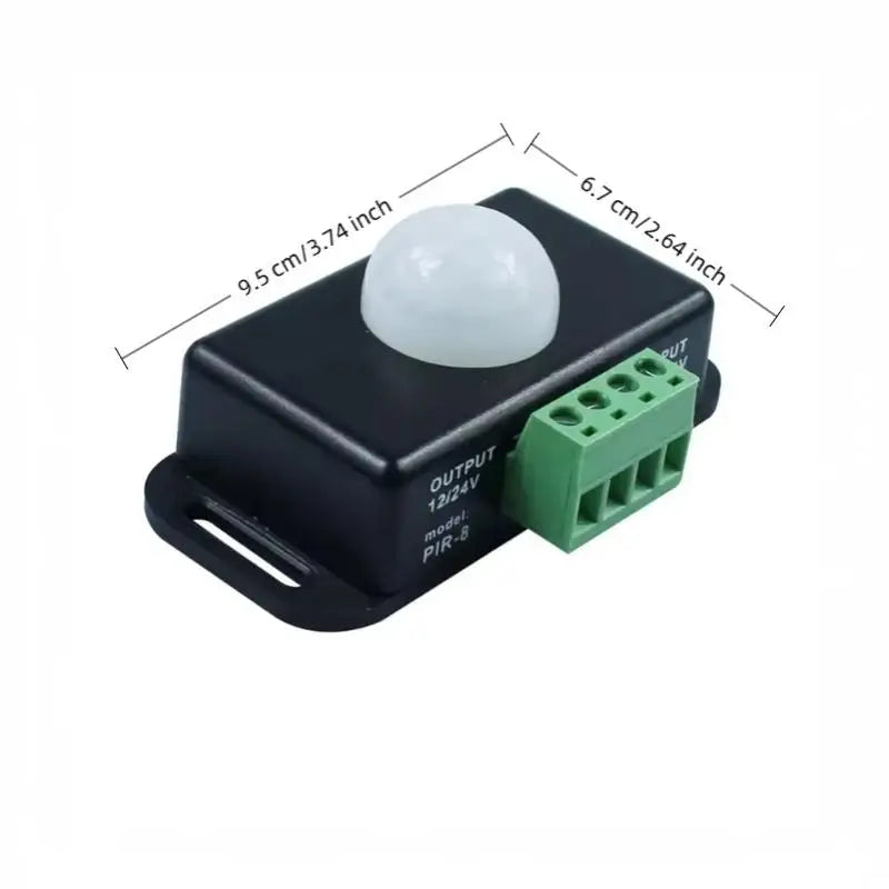 DC 12V 24V PIR Motion Sensor Switch for LED Strip Lights