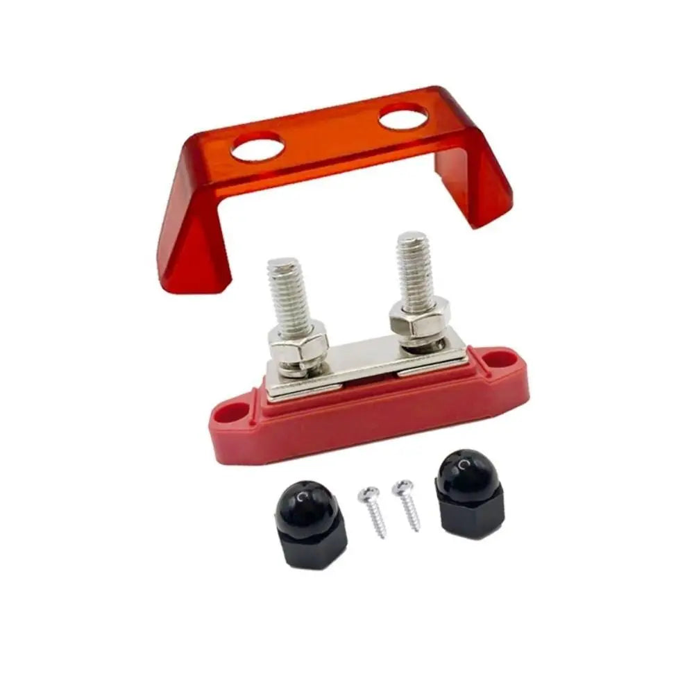 M8/M10 Power Distribution Block 200A Battery Terminal 12V-48V Power Distribution Block Nixie
