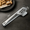 Stainless Steel BBQ Food Clip Kitchen Tongs for Grilling Kitchen Tongs Nixie 1PC