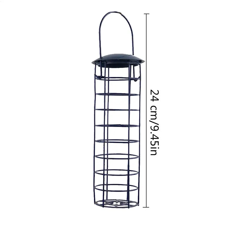 Hanging Wild Bird Feeder Suet Fat Ball Rack – Outdoor Garden Wild Bird Feeder Nixie