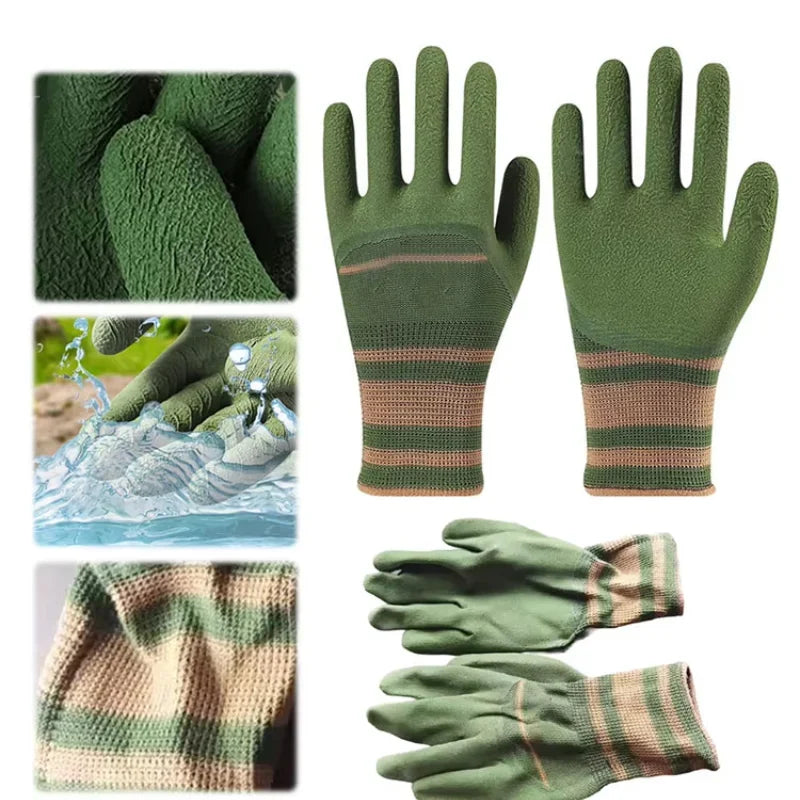 2 Pairs Thorn-Proof Rose Pruning Gardening Gloves – Men & Women Gardening Gloves Nixie